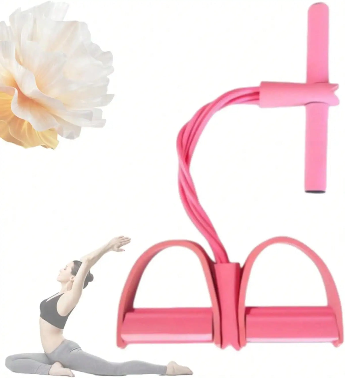 FlexBand™ – 6 Tube Pedal Resistance Band Yoga Pull Rope, Multifunctional Foot Pedal 2