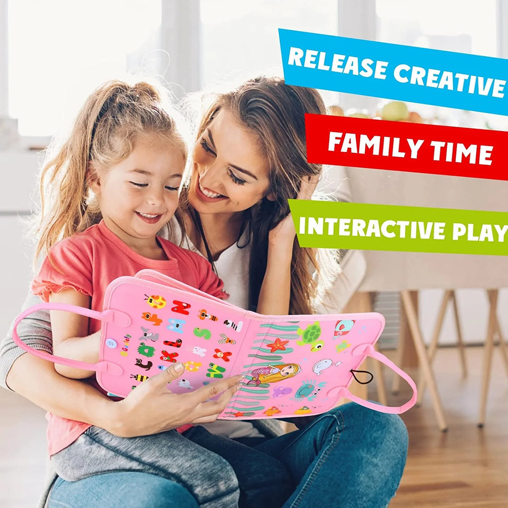 BusyBox™ – Montessori Toddler Busy Board,Autism Sensory Toys，Educational Activity 2