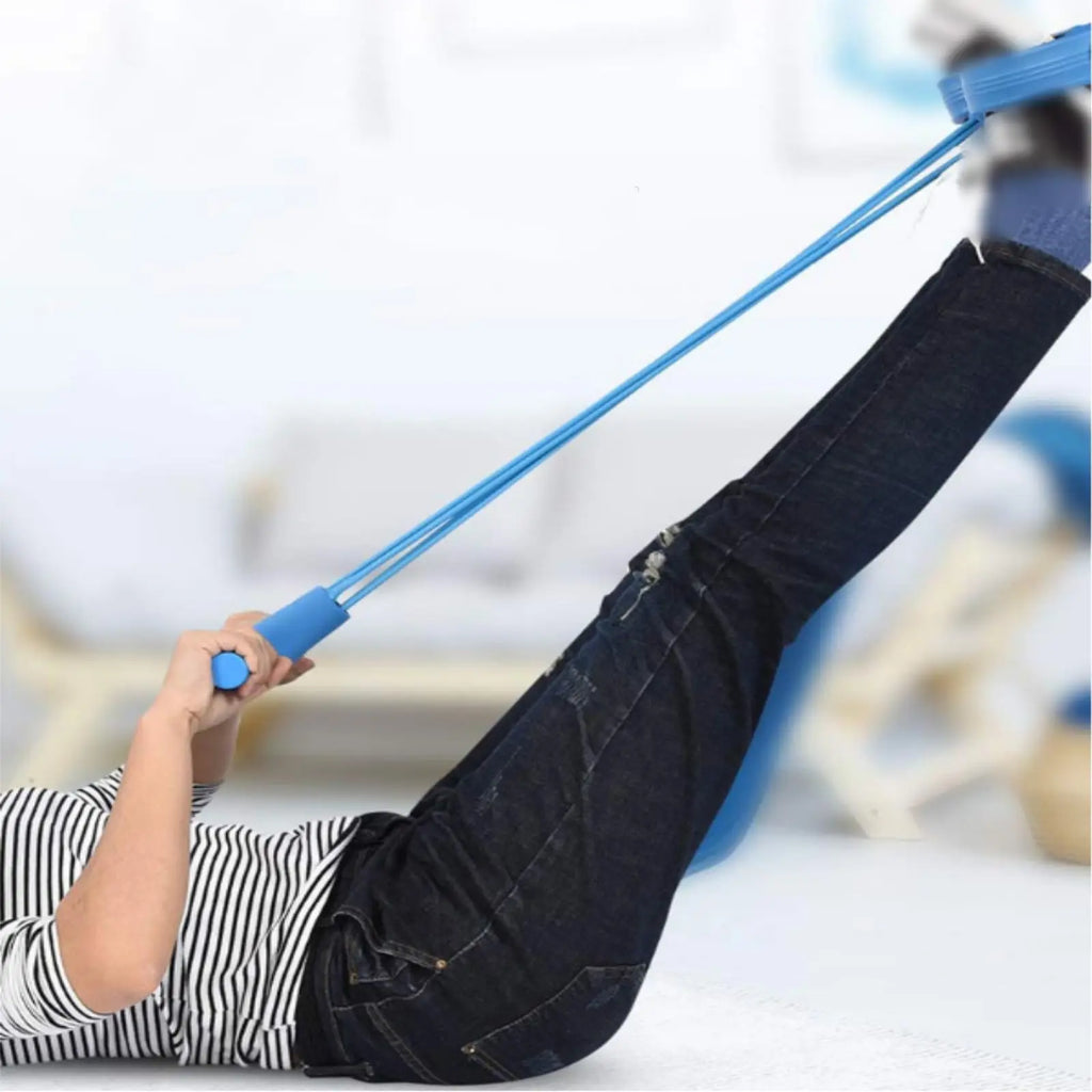 FlexBand™ – 6 Tube Pedal Resistance Band Yoga Pull Rope, Multifunctional Foot Pedal 3