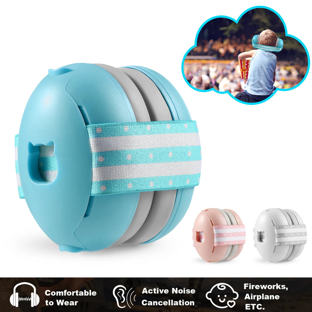 QuietKids™ – C10 Baby Ear Protection for Newborn Noise Cancelling Headphones for Babies