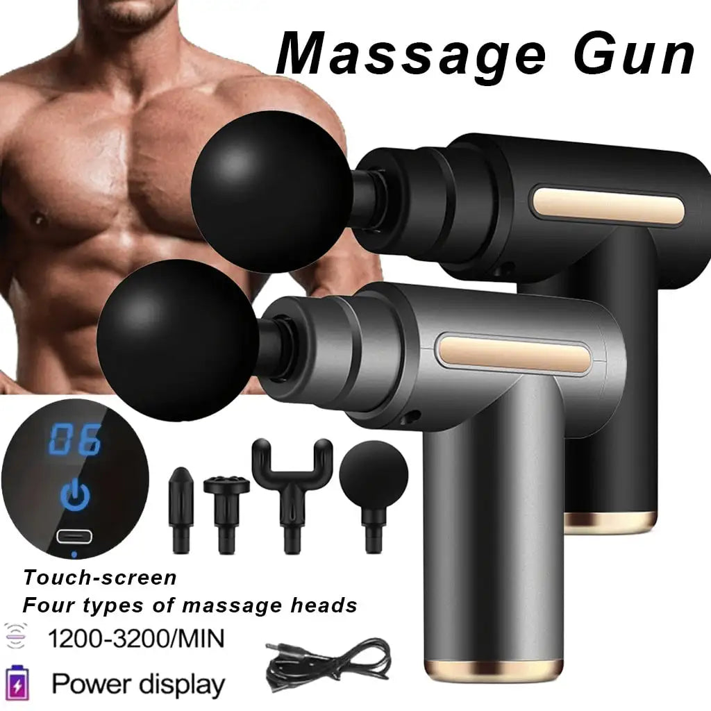 PulseGun™ – Muscle Relaxation Mini Massage Gun, Suitable For Full-Body And Arm And Back