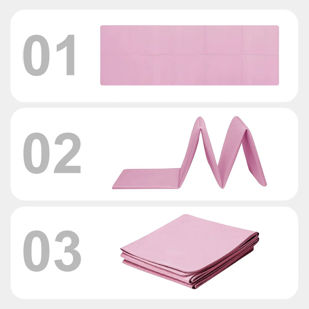 ZenMat™ – Yoga Mat Pilates Fitness Mat 3/4/6mm Thicknes Non Slip Yoga Cushion Travel 4