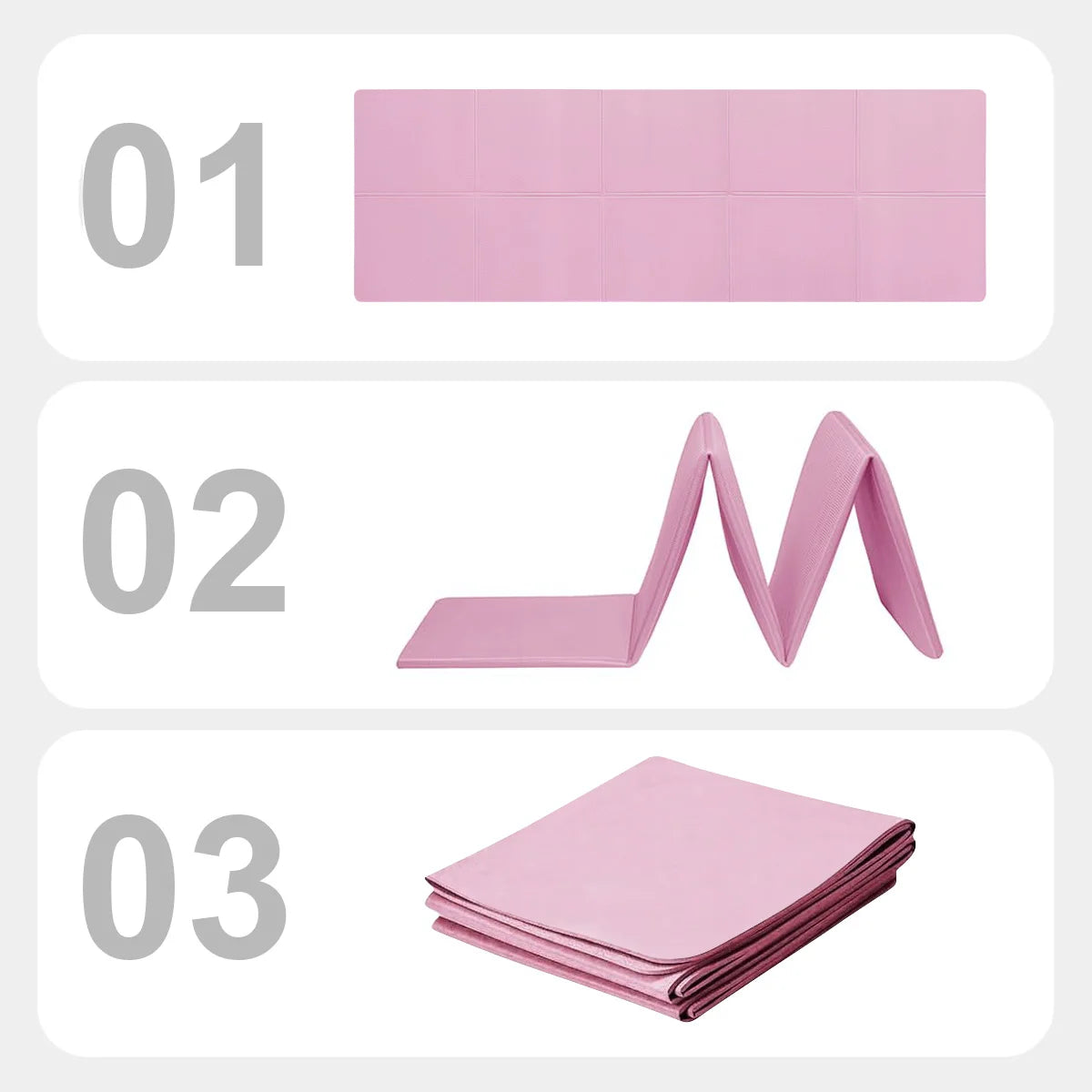 ZenMat™ – Yoga Mat Pilates Fitness Mat 3/4/6mm Thicknes Non Slip Yoga Cushion Travel 4