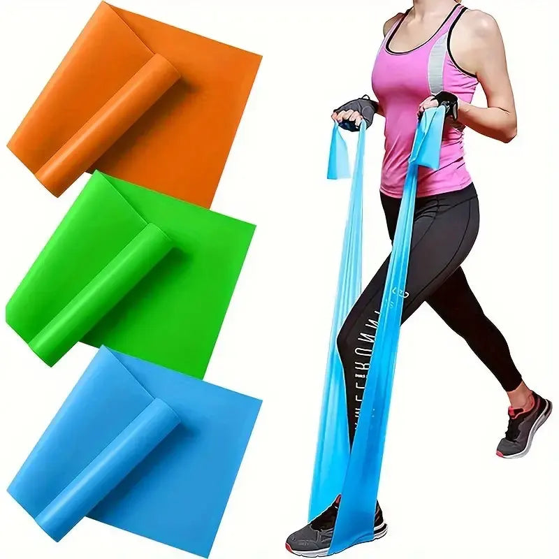 FlexBand™ – 3pcs/set, Yoga Tension Belt, Elastic Fitness Resistance Band For Men Women