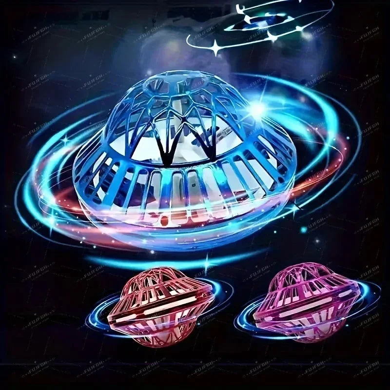 HoverOrb™ – Magic Flying Spinner Ball with LED Glow Lights, 360° Rotating Gyro Hover 2