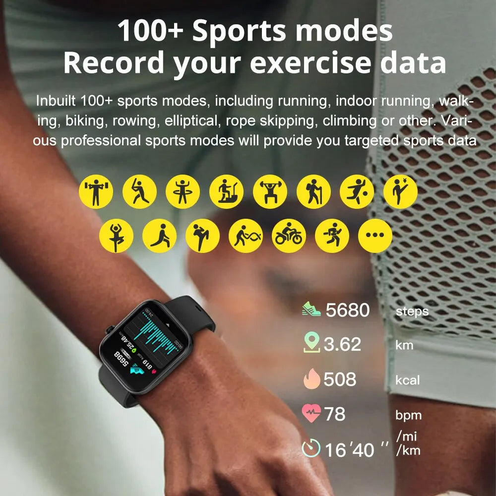 FitWatch™ – COLMI P71 Voice Calling Smartwatch Men Health Monitoring IP68 Waterproof 6