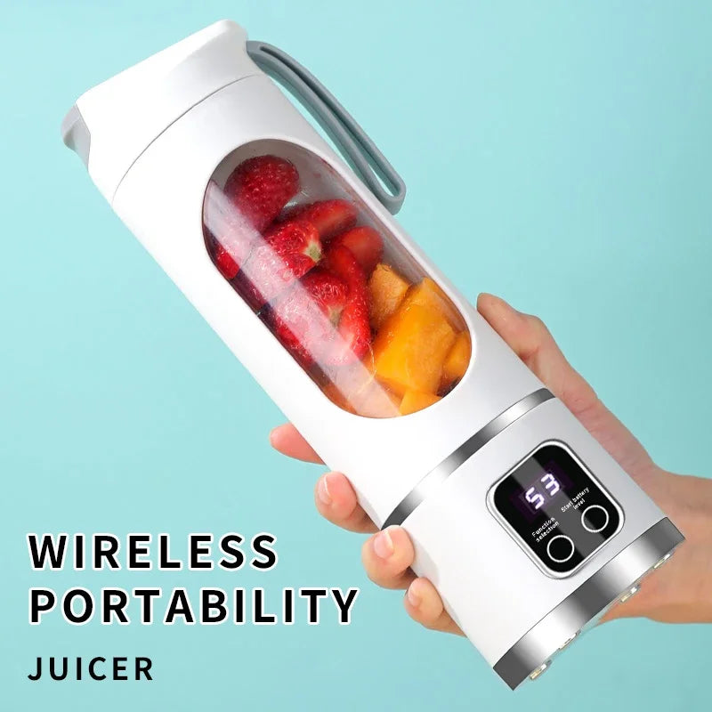 IceCrush™ – 450ml Rechargeable Portable Blender with 10 Blades