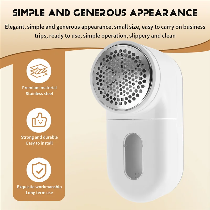 KnitCare™ – Rechargeable Family Lint Remover & Fabric Shaver 4