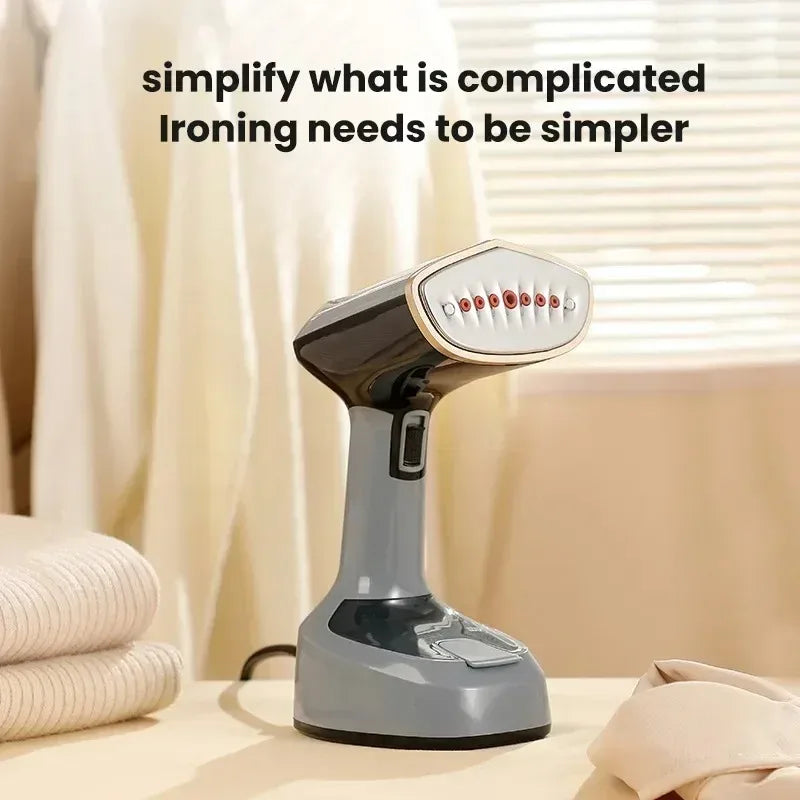 FoldSteam™ – 1500W Foldable Travel Garment Steamer 2