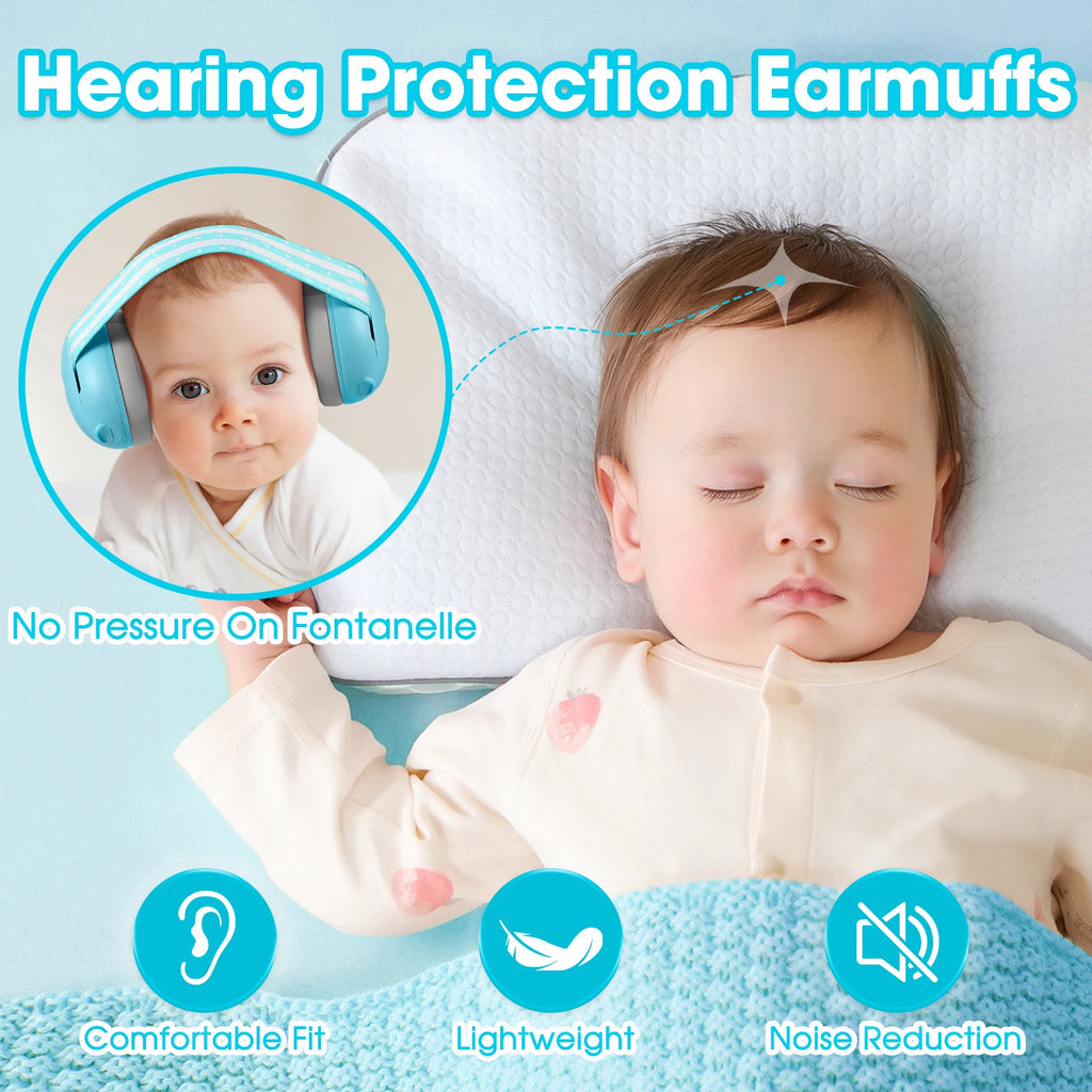 QuietKids™ – C10 Baby Ear Protection for Newborn Noise Cancelling Headphones for Babies 5