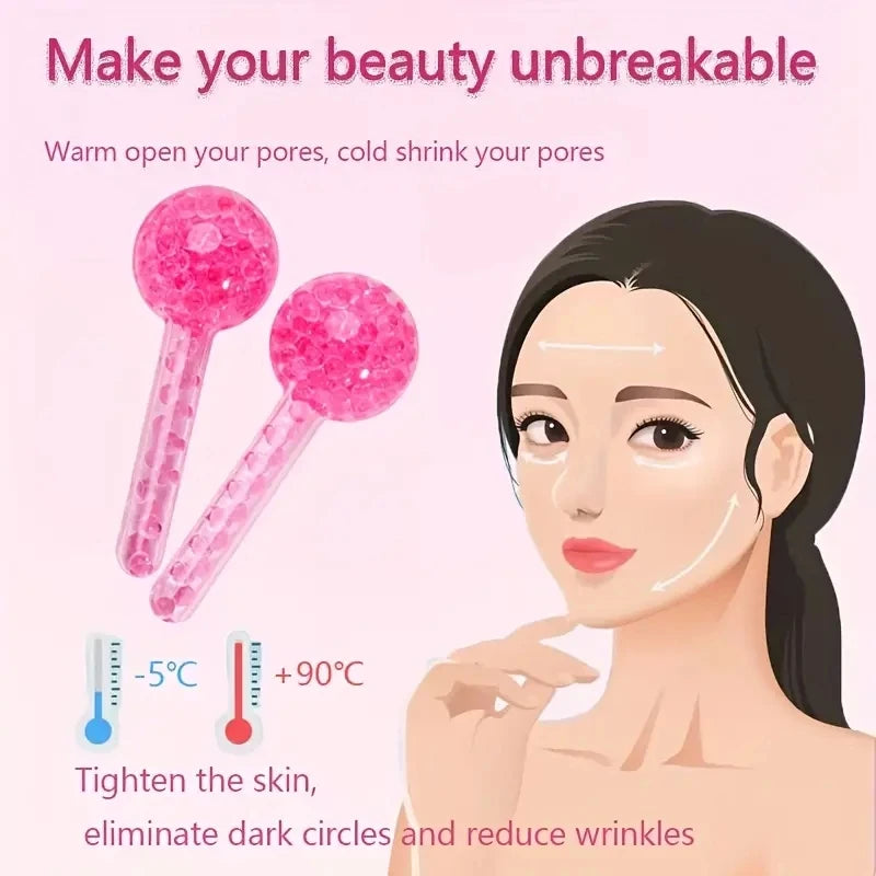 FrostGlow™ – Box LCE Globes For Facials Cooling LCE Balls For Face LCE RollerFacial 2