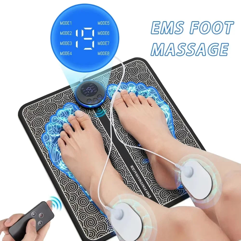 FootEase™ – Electric Foot Massager Pad Muscle Massage Relaxation Trainer For Massage