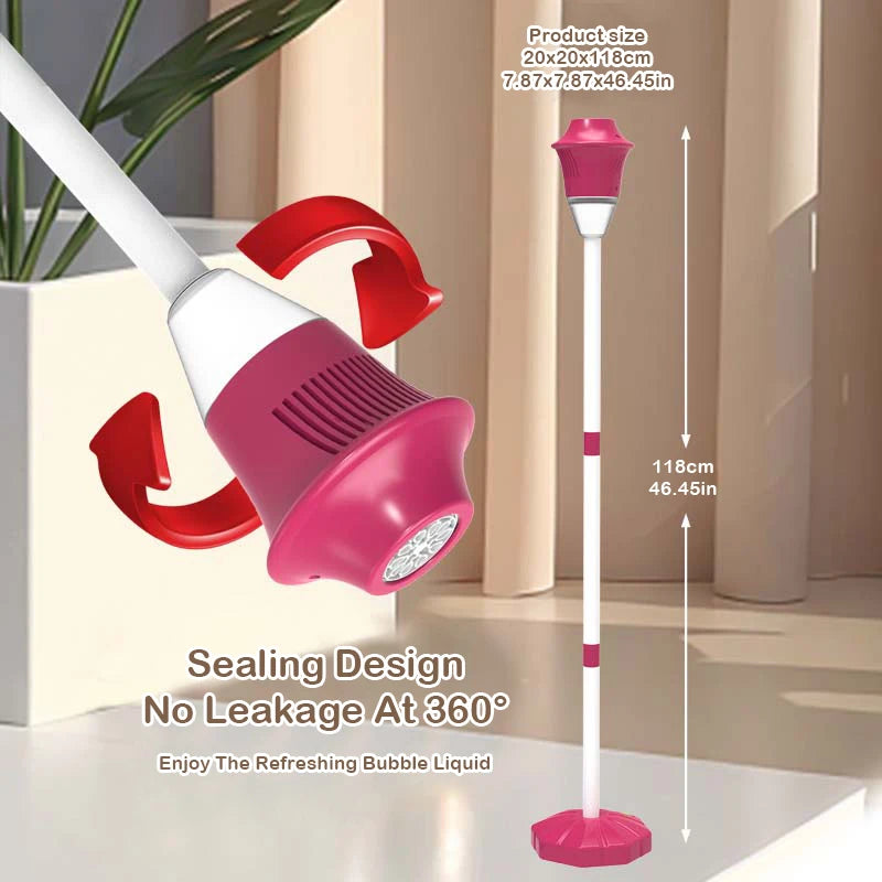 BubbleBlast™ – Street light bubble machine fully automatic bubble with light birthday 6