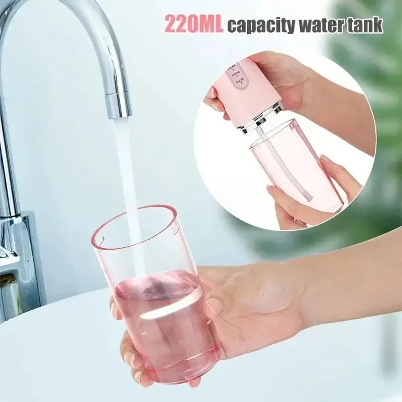AquaFloss™ – Electric Water Floss, Intelligent Chip, Precise Pressure Control, 360 6