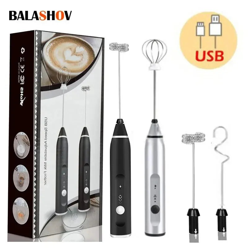 FoamPro™ – Handheld Electric Milk Frother & Mini Mixer