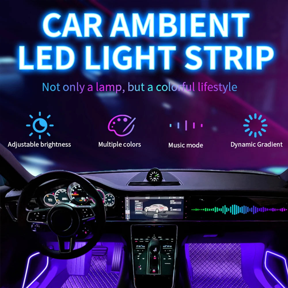 NeonRide™ – Automotive Ambient Light Foot Interior Modification LED Ambient Light Car 5