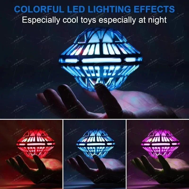 HoverOrb™ – Magic Flying Spinner Ball with LED Glow Lights, 360° Rotating Gyro Hover 6