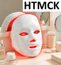 GlowMask™ – HTMCK 7 Color LED Light Therapy Face Mask | At-Home Photon Beauty Mask