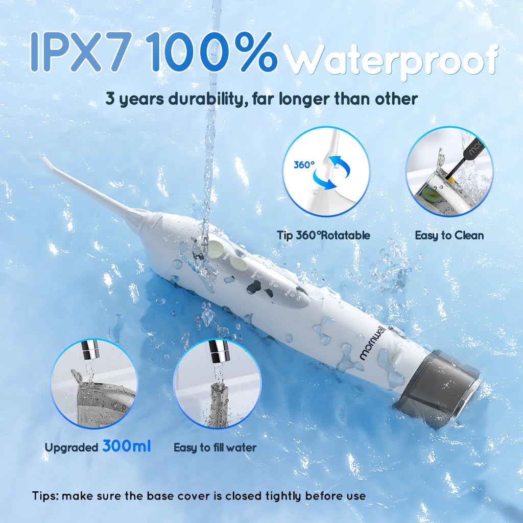 AquaFloss™ – D52 Portable Cordless Water Flosser USB Rechargeable Water Jet Floss Tooth 6