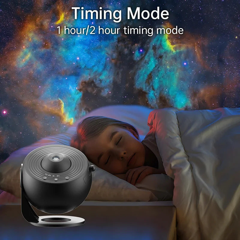 Nebula™ – Rotating Galaxy Projector & Planetarium Night Lamp 2