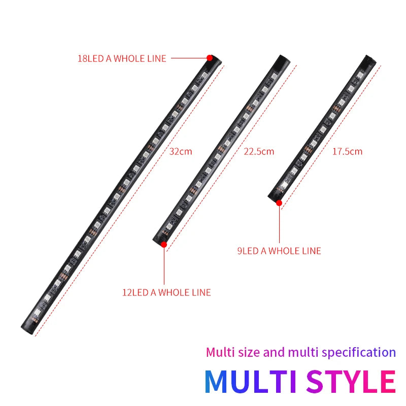 NeonRide™ – Neon LED Car Interior Ambient Foot Strip Light Kit Accessories RGB 3