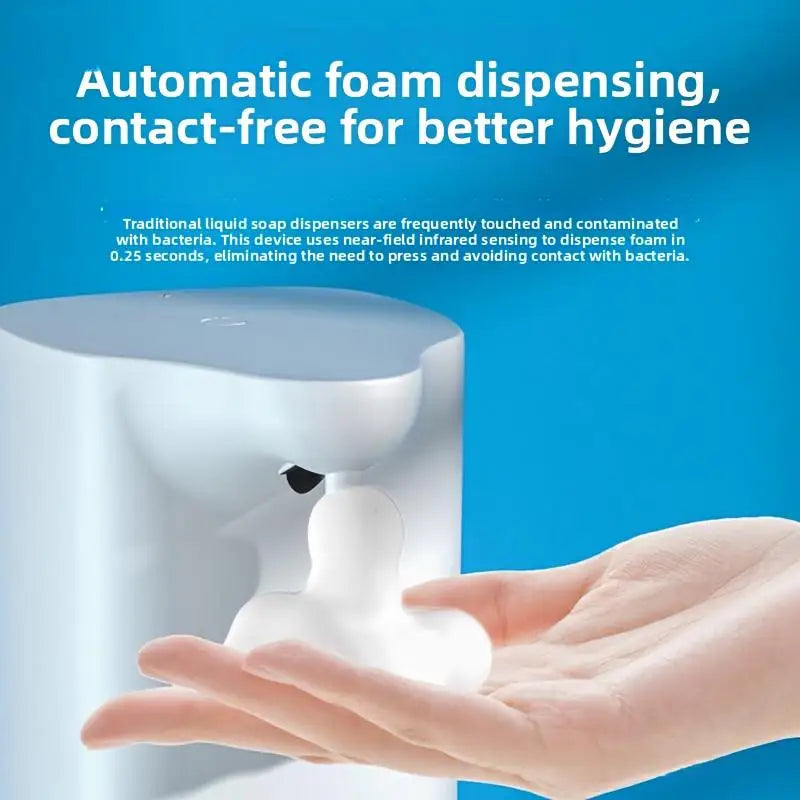 CleanTouch™ – USB Rechargeable Infrared Automatic Foam Soap Dispenser Touchless Hand 3