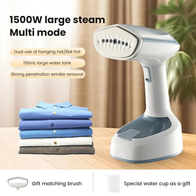 FoldSteam™ – 1500W Foldable Travel Garment Steamer 5