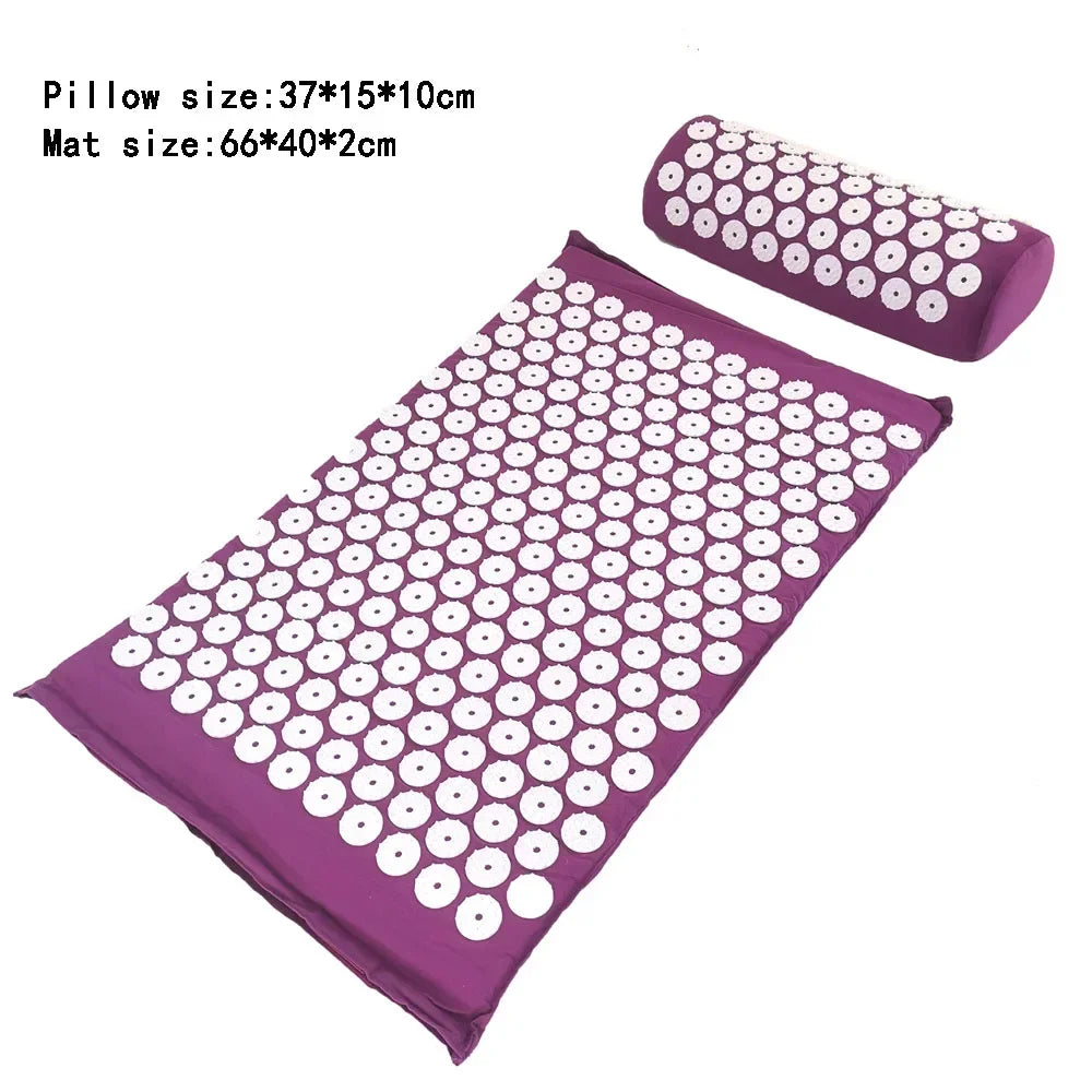 AcuMat™ – Massager Cushion Massage Yoga Mat Acupressure Relieve Pain Stress Back Body 2