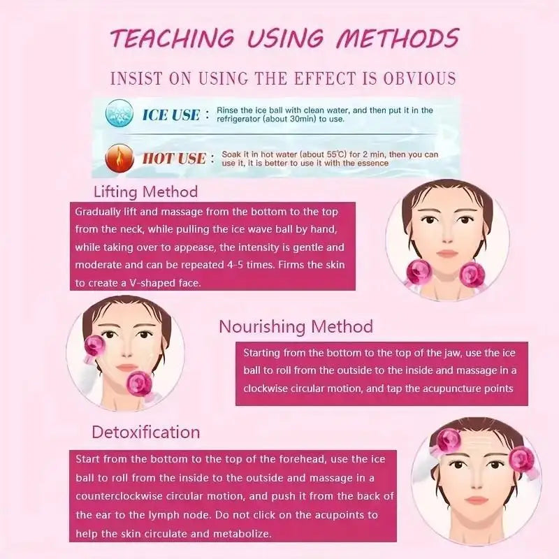 FrostGlow™ – Box LCE Globes For Facials Cooling LCE Balls For Face LCE RollerFacial 4
