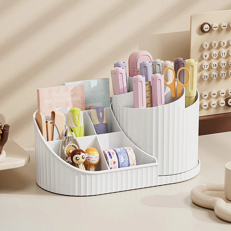 SpinVanity™ – 360° Rotatable Cosmetic Organizer Lipstick, Makeup Brush Organizer, Desktop 6
