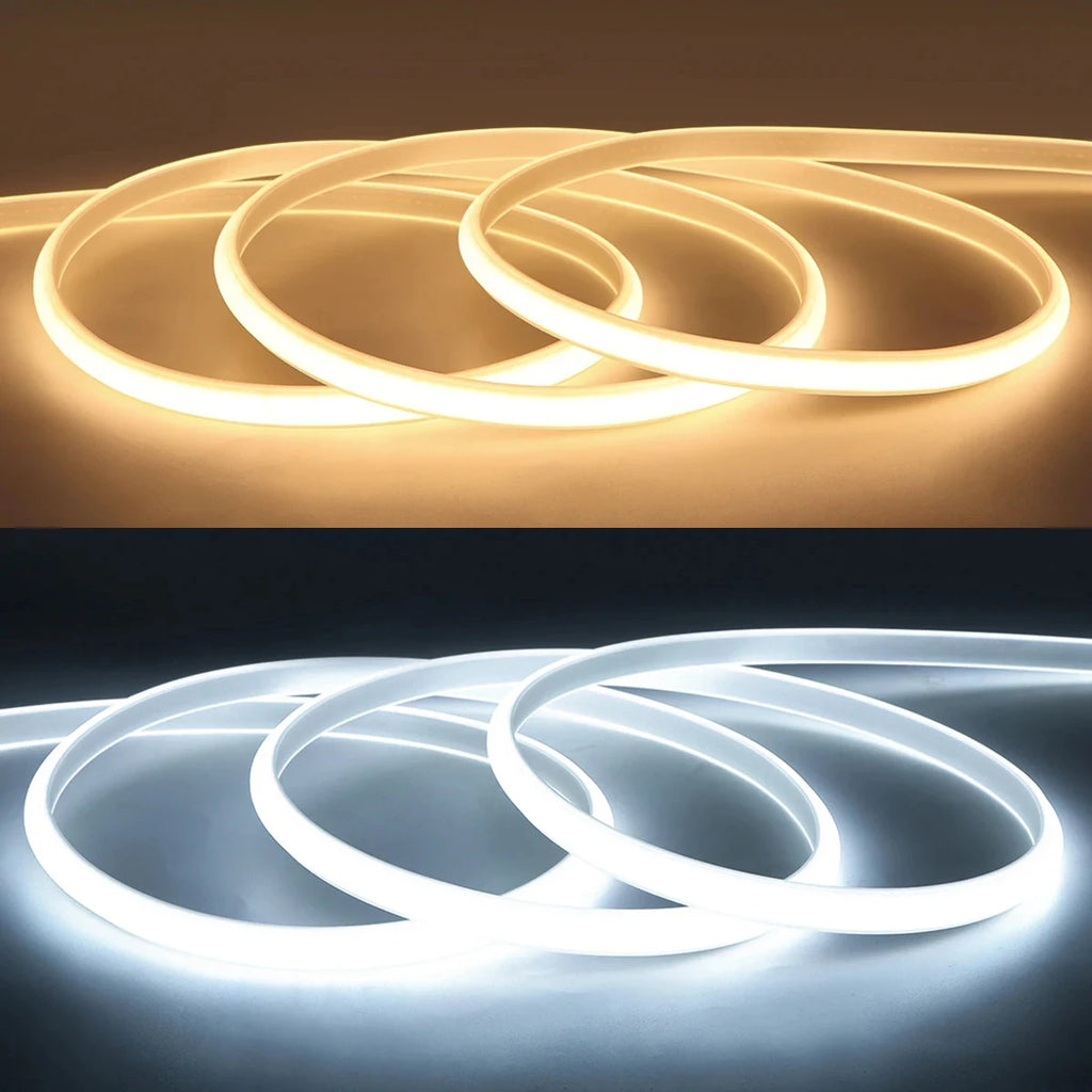 GlowStrip™ – 220V Led Strip with ON/OFF Switch Waterproof COB LED Strip 220V Flexible 2