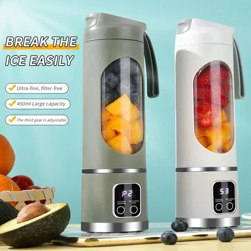 IceCrush™ – 450ml Rechargeable Portable Blender with 10 Blades 2
