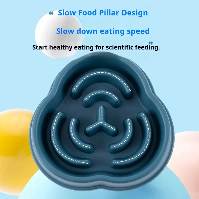 SlowBite™ – Pet Slow Food Bowl Anti Choking Dog Bowl Dog Bowl Anti Overturning Pet Food 4