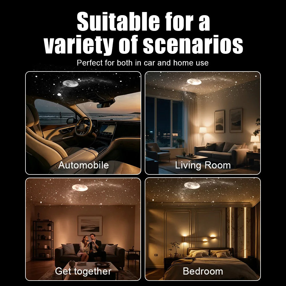 SkyDrive™ – USB Starry Sky Projection Light for Car & Bedroom 5
