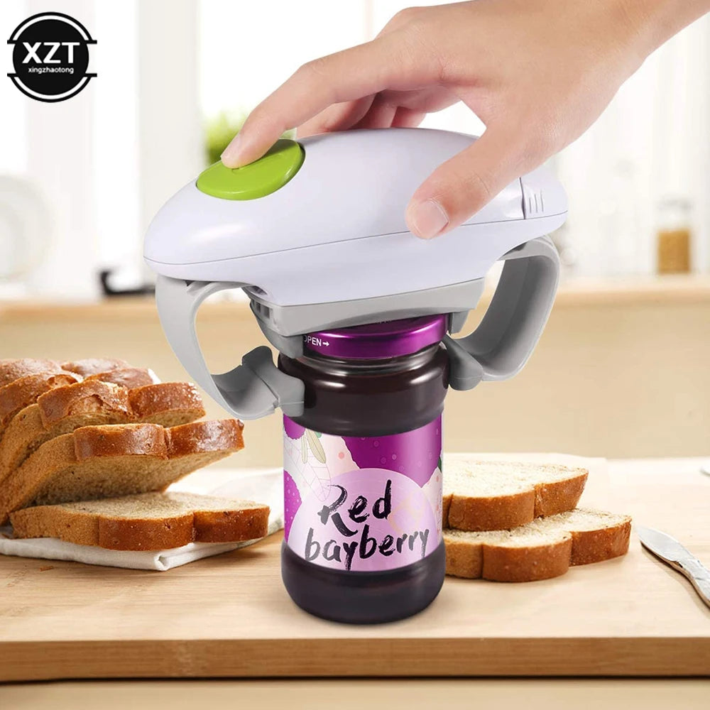 OpenEase™ – Electric Can Opener Smooth Edge Practical Automatic Jar Bottle Openers 2
