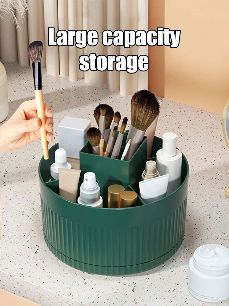 SpinVanity™ – 360 ° Table Top Rotary Makeup Brush Storage Container Cosmetics Shelf 2