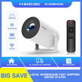 CineMini™ – Magcubic Android 14 BT5.4 8K Support HY300 Pro Home Outdoor Projector