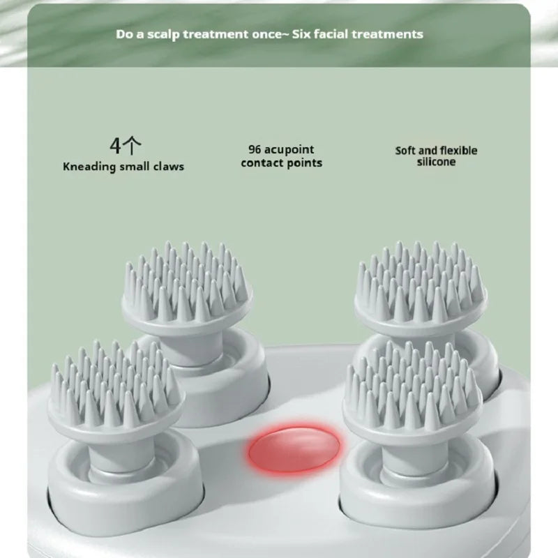 ScalpSpa™ – Deep Scalp Massager Head Cleaning Massager Also Suitable for Pets Electric 4