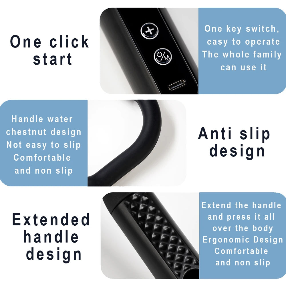PulseGun™ – Smart Fascia Gun Electric Massager Massage Hammer Electric Fascia Gun Home 6
