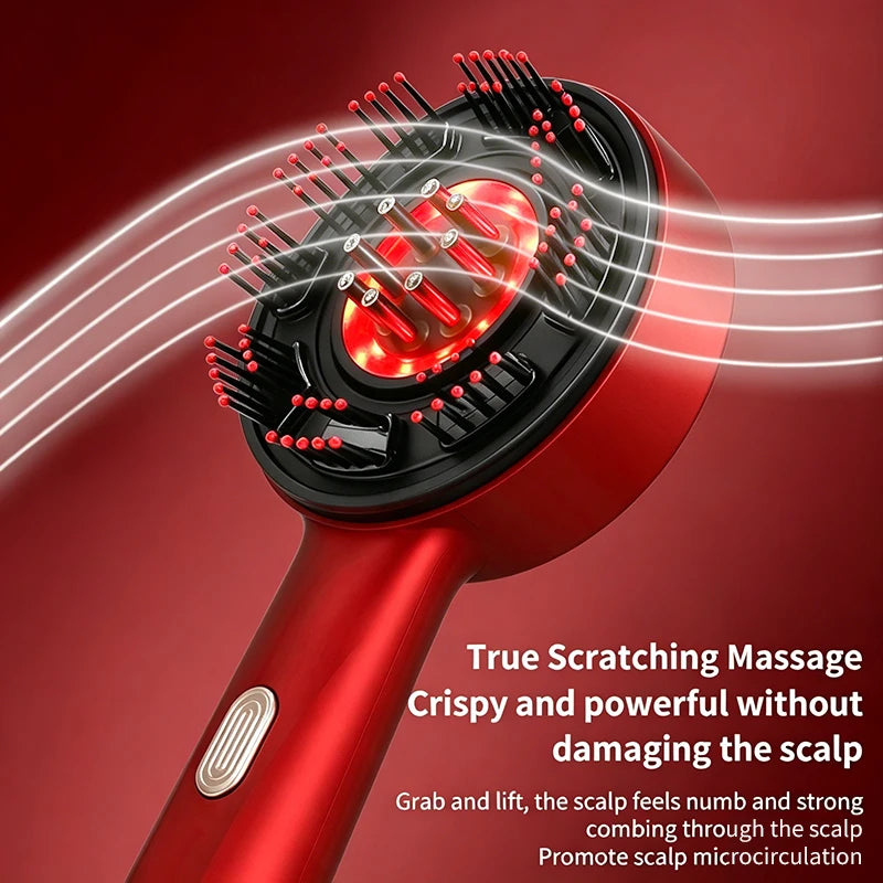ScalpSpa™ – Modes Electric Massage Comb Portable Red Light Kneading Massage Hair Brush 5