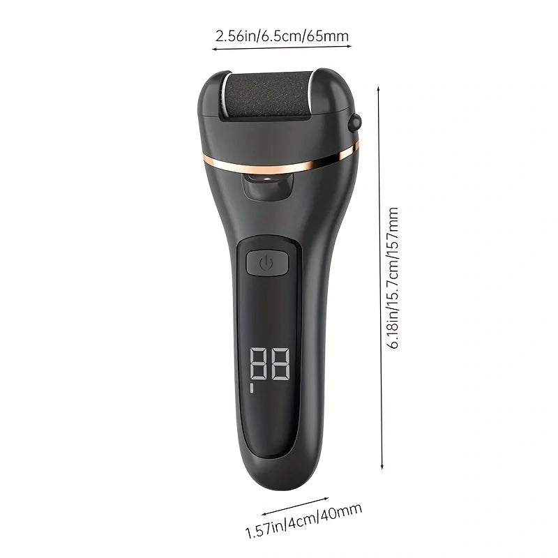 SmoothStep™ – Rechargeable Electric Foot Grinder - USB Powered Callus Remover with 2