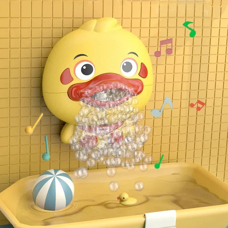BubbleBlast™ – Baby Bath Toys Bubble Machine Duck Crabs Frog Music Kids Bath Toy Bathtub 2
