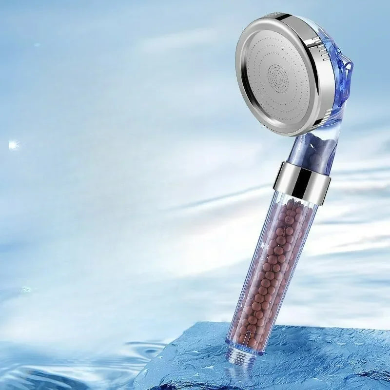 RainBoost™ – Water Saving Handheld Rainfall Bathroom Accessories Anion Filter Shower 3 2