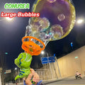 BubbleBlast™ – 2 In 1 Large Bubbles Dinosaur Soap Bubble Electric Gun Toy Children's