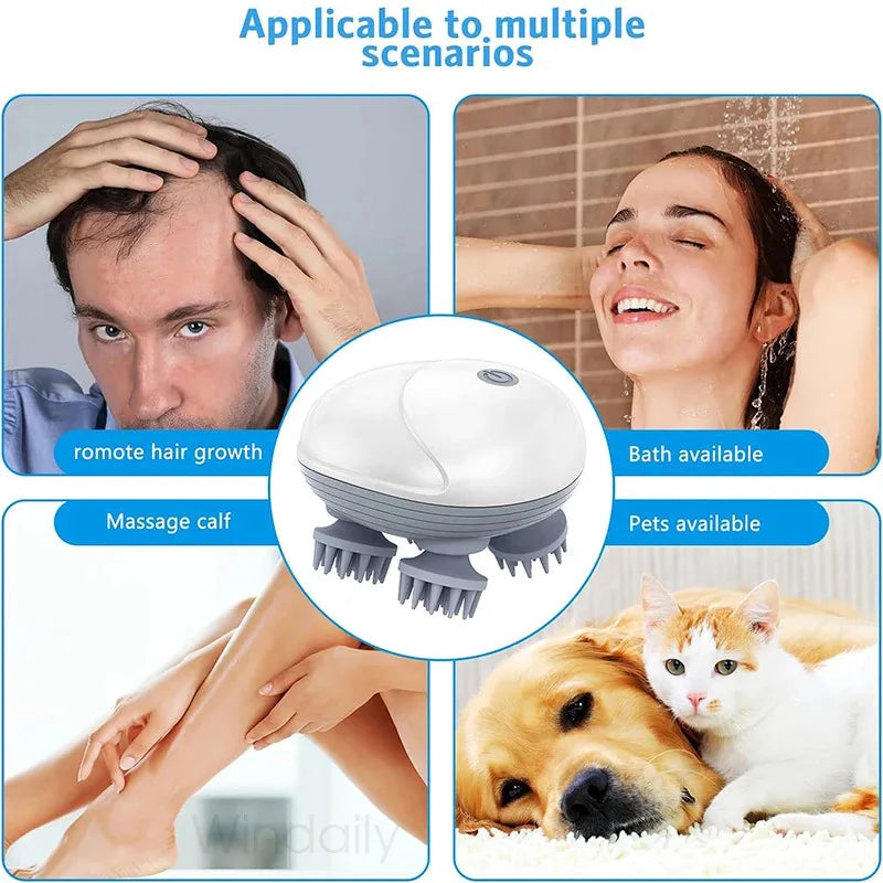 ScalpSpa™ – Electric Scalp Head Massager Kneading Vibrating Device Health Care Shoulder 2