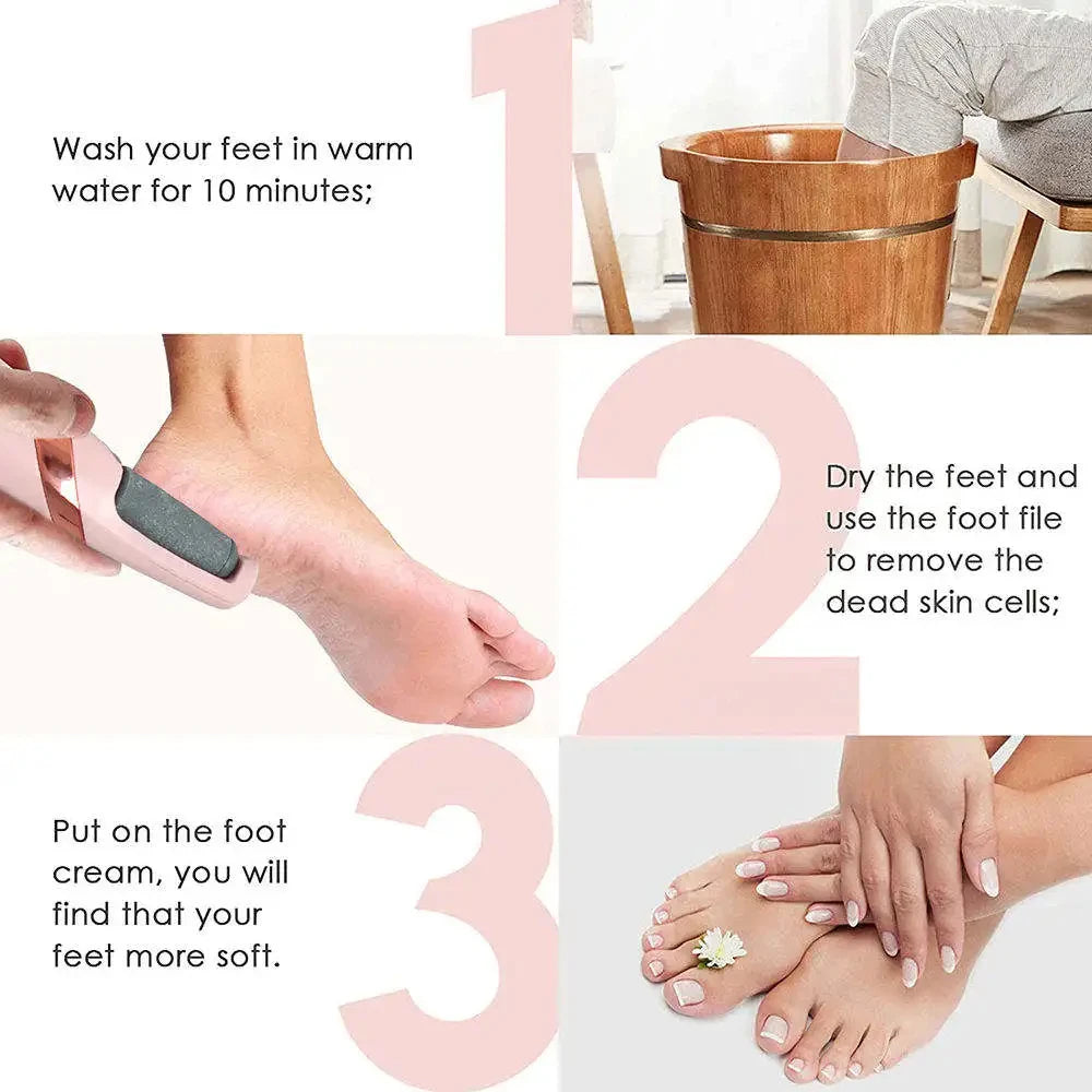 SmoothStep™ – Electric Heel Callus Remover Rechargeable – Wireless Foot Scrubber for Dry 4