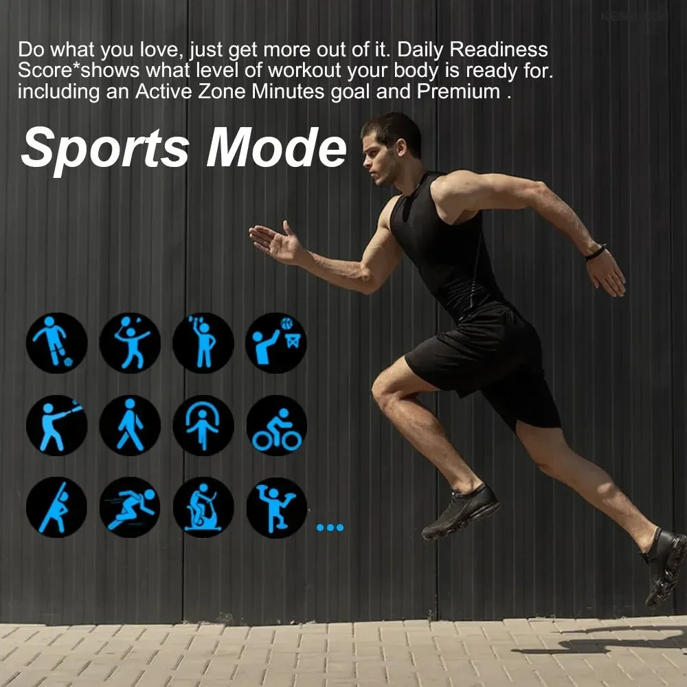 FitWatch™ – LAXASFIT New H9 Pro Max Smart Watch Dial to Answer Calls Calorie Tracking 5