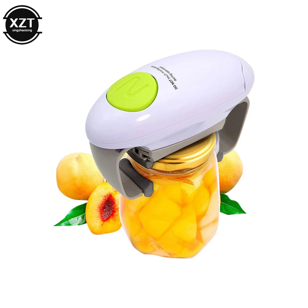 OpenEase™ – Electric Can Opener Smooth Edge Practical Automatic Jar Bottle Openers