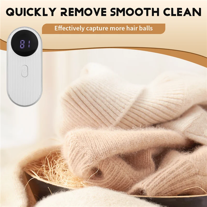 KnitCare™ – Rechargeable Family Lint Remover & Fabric Shaver 6