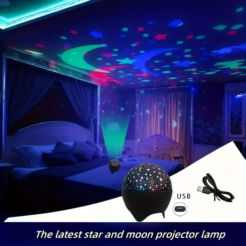 StarNight™ – USB Galaxy Star Projector Night Light 2